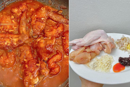 Cánh gà đừng chỉ chiên, đem sốt theo cách này đảm bảo ngon đến miếng cuối cùng