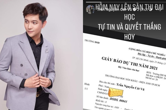 Tim bất ngờ thông báo thi Đại học dù đã 36 tuổi