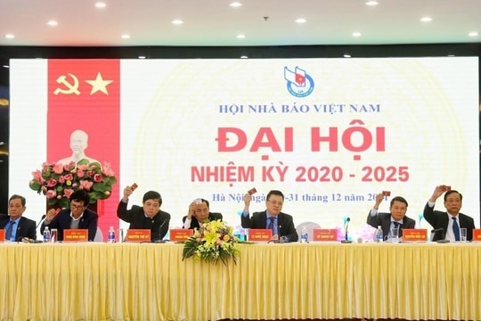 52 người trúng cử BCH Hội Nhà báo Việt Nam khóa XI, 5 vị trí sẽ bổ sung sau