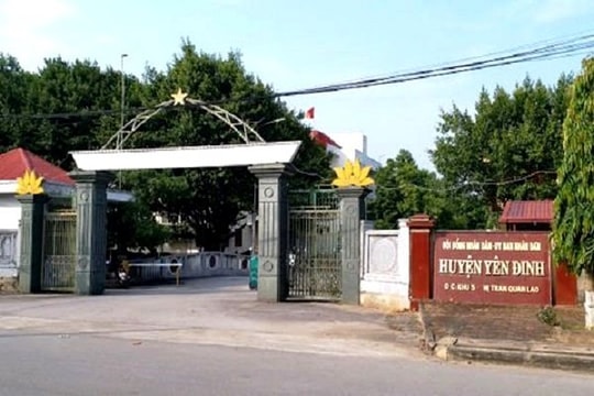 Khởi tố nguyên Chủ tịch UBND huyện Yên Định