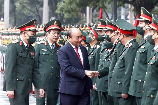 Học viện Quốc phòng cần đề xuất giải pháp làm thất bại mọi âm mưu của các thế lực thù địch