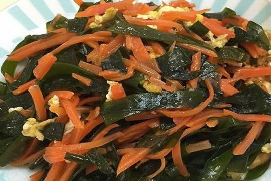 Rong biển xào với thứ này, tử cung sạch sẽ, mờ nếp nhăn, bụng to cũng nhỏ lại