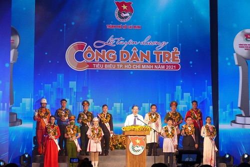 TPHCM: Tuyên dương 14 “Công dân trẻ tiêu biểu” năm 2021
