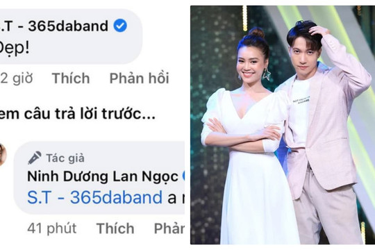 Ninh Dương Lan Ngọc và S.T Sơn Thạch có động thái ngay và luôn sau khi vướng nghi vấn nghỉ chơi