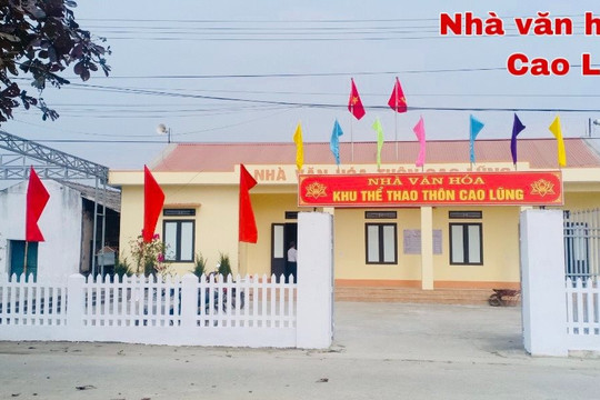 Xã Yên Dương (Hà Trung, Thanh Hóa): Cán đích nông thôn mới