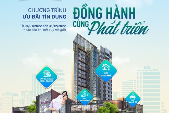 BIDV tung gói tín dụng 200.000 tỷ đồng, lãi suất chỉ từ 5%/năm cho Khách hàng cá nhân