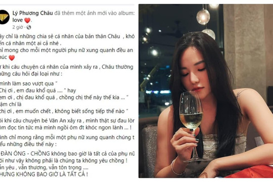 Vợ cũ Lâm Vinh Hải bất ngờ cảm thán: 'Yêu sai người không đáng sợ, chọn sai chồng cũng không đáng sợ'