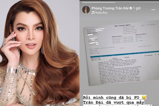 Phùng Trương Trân Đài - Tân Hoa hậu Đại Sứ Hoàn Mỹ 2020 dương tính với Covid-19