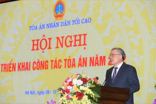 Khai mạc Hội nghị triển khai công tác Tòa án năm 2022