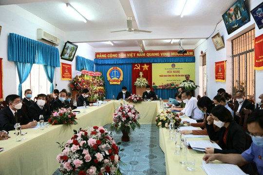 TAND tỉnh Đắk Lắk: Vượt qua đại dịch, hoàn thành tốt nhiệm vụ được giao
