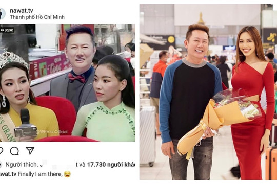 Không đến được Việt Nam nhưng chủ tịch Miss Grand International vẫn sát cánh bên Thùy Tiên bằng cách này