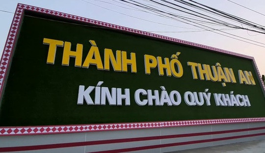 Thành phố Thuận An xin trả lại 500 triệu đồng cho Công ty Lê Phong