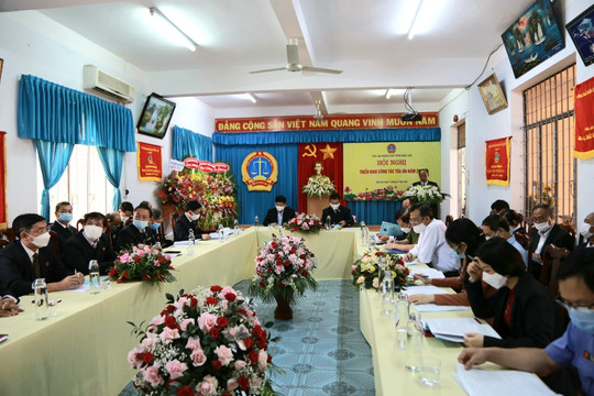 TAND tỉnh Đắk Lắk: Vượt qua đại dịch, hoàn thành tốt nhiệm vụ được giao