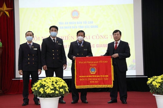 TAND hai cấp tỉnh Bắc Giang triển khai công tác toà án năm 2022