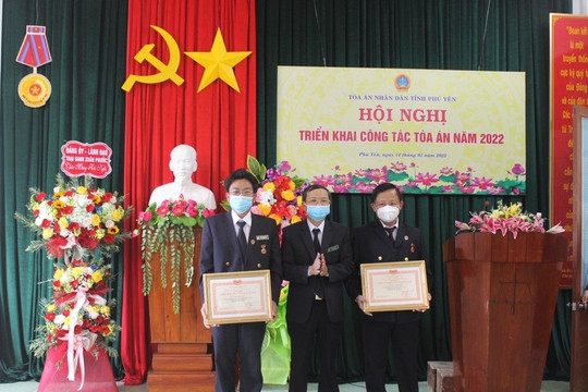 TAND hai cấp các tỉnh Gia Lai, Đắk Nông và Phú Yên triển khai công tác năm 2022