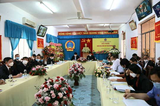TAND tỉnh Đắk Lắk: Vượt qua đại dịch, hoàn thành tốt nhiệm vụ được giao