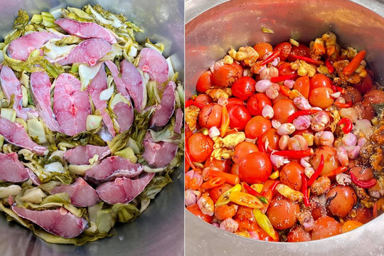 Cá kho dưa không khó nhưng để màu đẹp nên thêm thứ quả đang vào mùa, dễ kiếm này