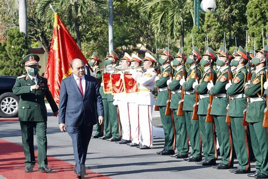 Quân khu 5 cần ứng trực, sẵn sàng chiến đấu trong bối cảnh có nhiều diễn biến bất thường