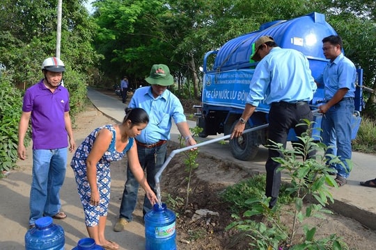 Chủ động cấp nước cho vùng có nguy cơ hạn, mặn
