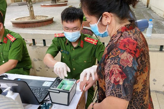 Đã hoàn thành 60 triệu thẻ căn cước công dân