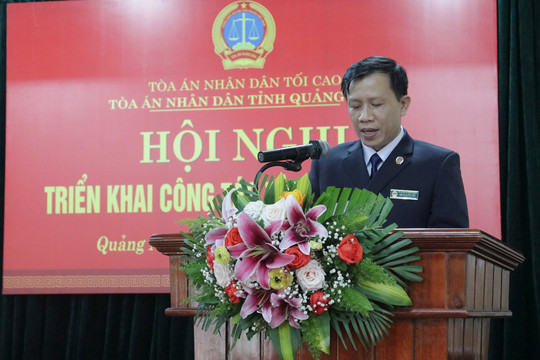 TAND tỉnh Quảng Nam tổ chức Hội nghị triển khai công tác năm 2022