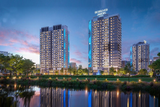 BerRiver Jardin – thiết kế ấn tượng, vui sống tiện nghi 