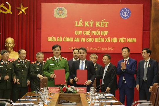 BHXH Việt Nam và Bộ Công an: Tăng cường phối hợp phòng, chống tội phạm trong lĩnh vực BHXH, BHYT, BHTN