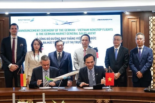 Bamboo Airways bay thẳng thường lệ Việt – Đức, mở bán vé từ 24/1
