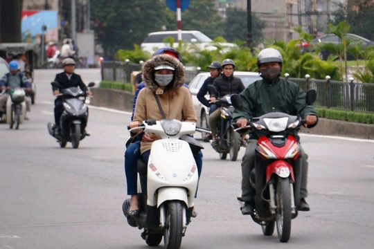 Bắc Bộ sáng sớm và đêm có sương mù, trời rét