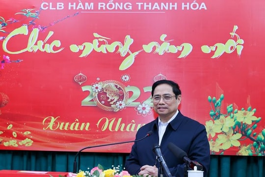 Thủ tướng: Xây dựng tỉnh Thanh Hóa ngày càng phát triển, là tỉnh kiểu mẫu về mọi mặt
