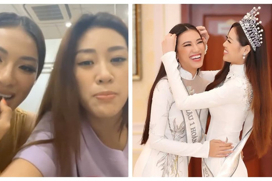 Cứ bị đồn chơi xấu khi Kim Duyên thi quốc tế, Hoa hậu Khánh Vân làm ngay hành động này