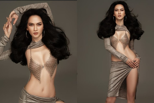 Siêu mẫu Anh Thư tung bộ ảnh 'khét lẹt': Thần thái quá đỉnh, riêng body 'bén ngót' cùng vòng một 'nảy nở' xịn khỏi bàn