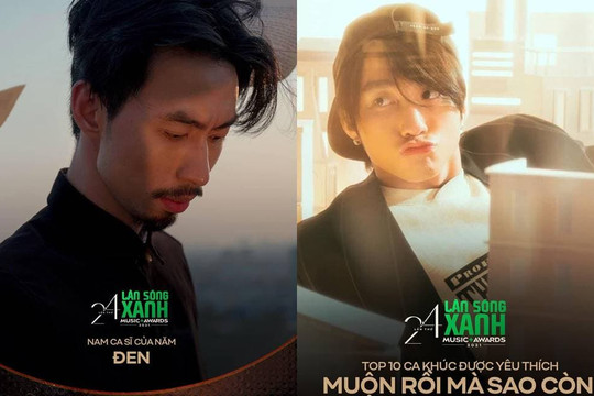Đen Vâu 'thắng đậm' ở Làn sóng xanh, Sơn Tùng M-TP và 'gà cưng' Kay Trần trắng tay