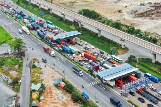 Từ 1/2, BOT xa lộ Hà Nội giảm mức thu phí