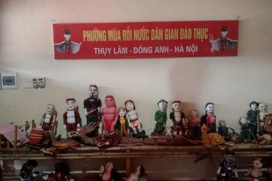 Con rối lâu rồi chẳng dự hội làng, nghệ nhân Đào Thục cũng gian nan
