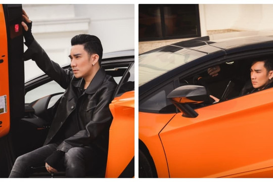 Quang Hà 'chơi lớn' ngày đầu năm mới khi lái siêu xe Lamborghini 70 tỷ gây náo loạn phố Hà Nội
