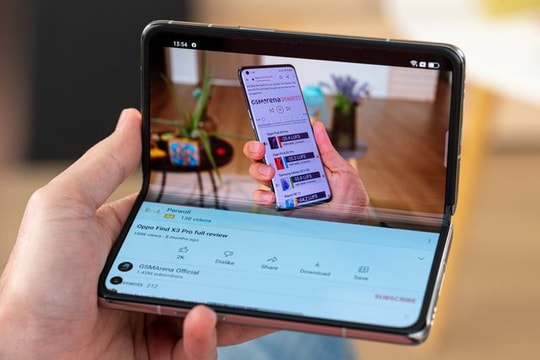 OPPO chuẩn bị ra mắt smartphone màn hình gập giống Galaxy Z Flip3