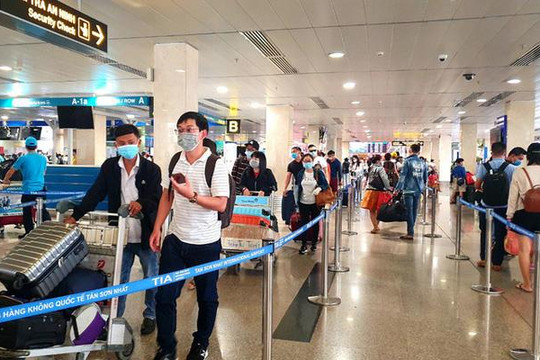 Hàng không tăng tần suất khai thác tại sân bay Tân Sơn Nhất