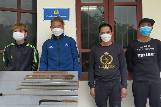 Nhóm thanh niên hỗn chiến tại quán ăn đêm