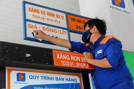 Giá xăng, dầu đồng loạt tăng mạnh