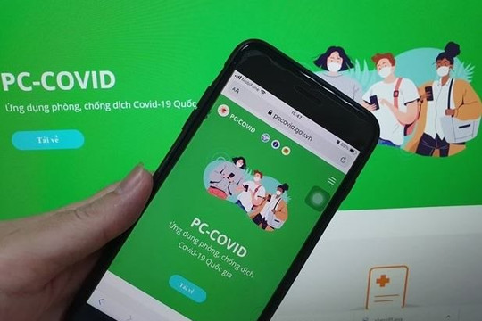 Ứng dụng phòng, chống dịch PC-Covid cập nhật thêm tính năng mới