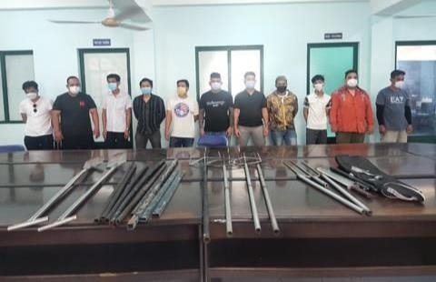 Khởi tố 11 bị can trong vụ hỗn chiến trên đường Cao Thắng