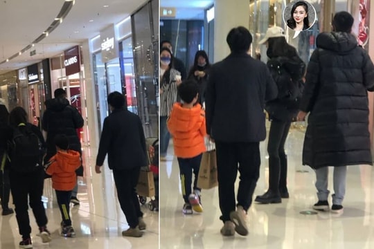 Angelababy đưa con đi mua sắm cùng người đàn ông lạ giữa lúc dính nghi vấn có bạn trai mới