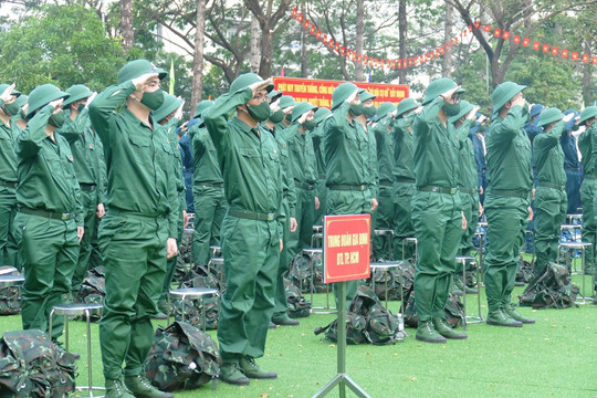 TP. HCM: Gần 4.000 thanh niên lên đường nhập ngũ