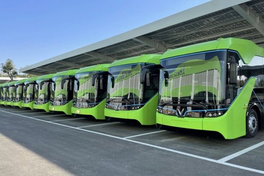 TP.HCM thí điểm 5 tuyến xe buýt điện