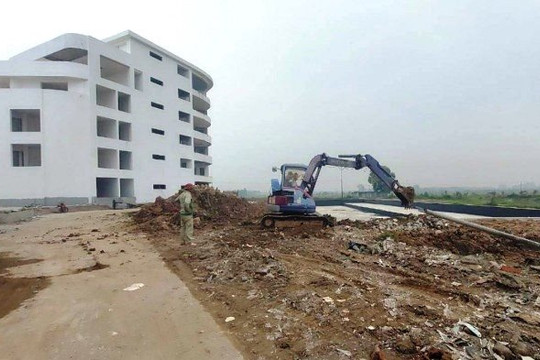 Vĩnh Phúc: Dự án hàng trăm tỷ xây dựng trái phép trên đất lúa vẫn “ngông nghênh” triển khai
