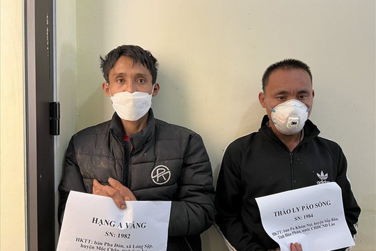Bắt 2 đối tượng vận chuyển 6 bánh heroin, 17.000 viên ma túy 