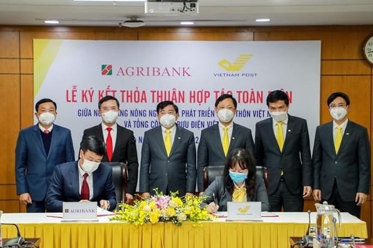 Agribank và Vietnam Post ký kết thỏa thuận hợp tác toàn diện