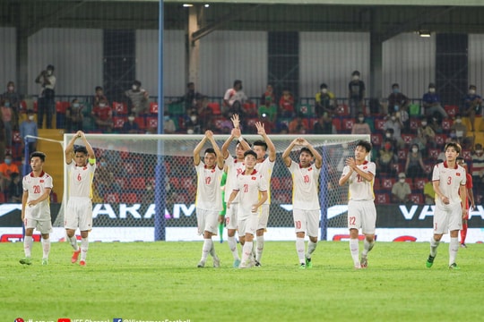U23 Việt Nam thắng đậm U23 Singapore