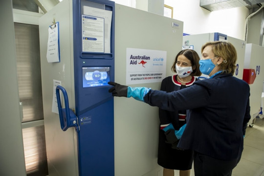 Australia chuyển giao thêm 3,6 triệu liều vaccine Pfizer cho Việt Nam